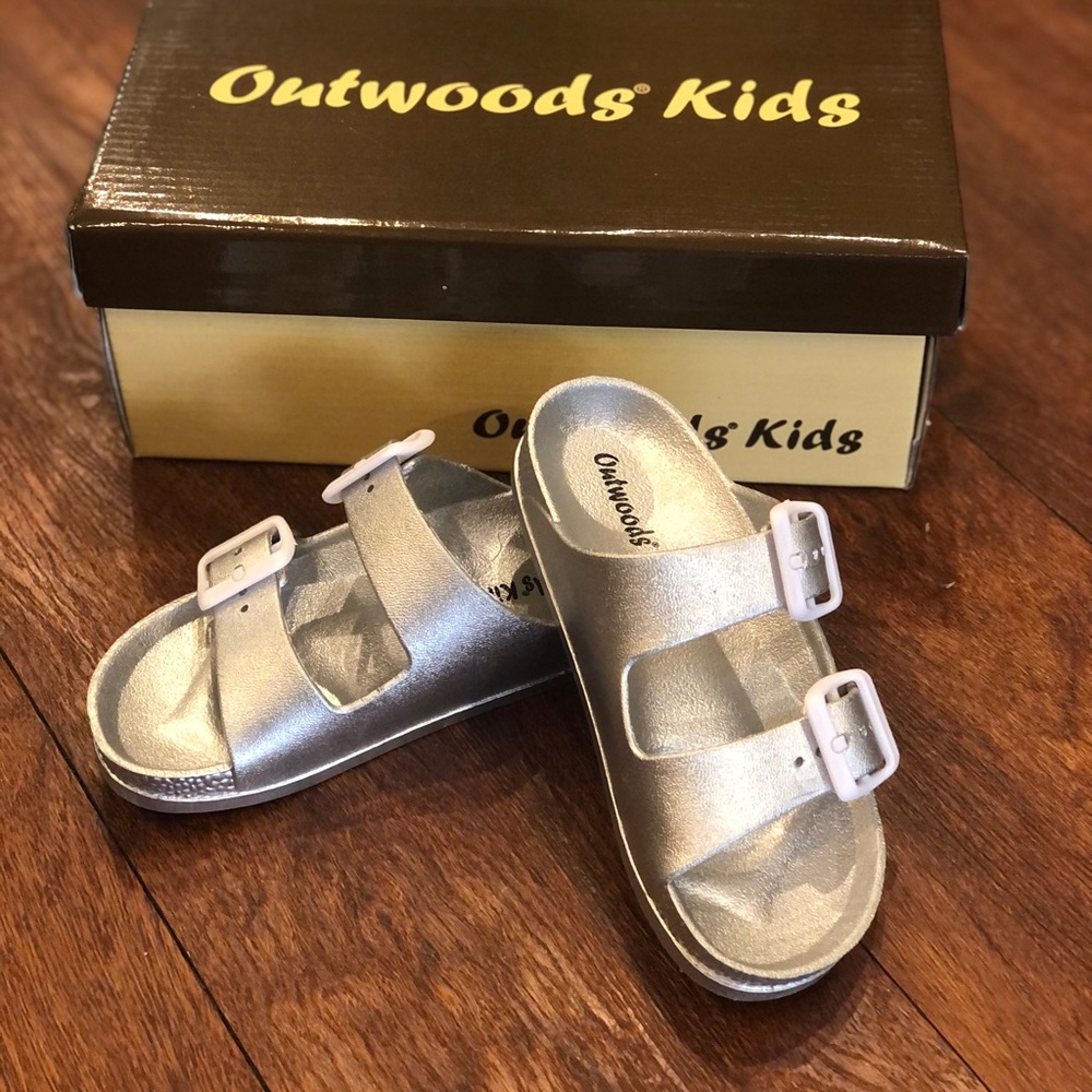 Outwoods Kids Silver Sandals